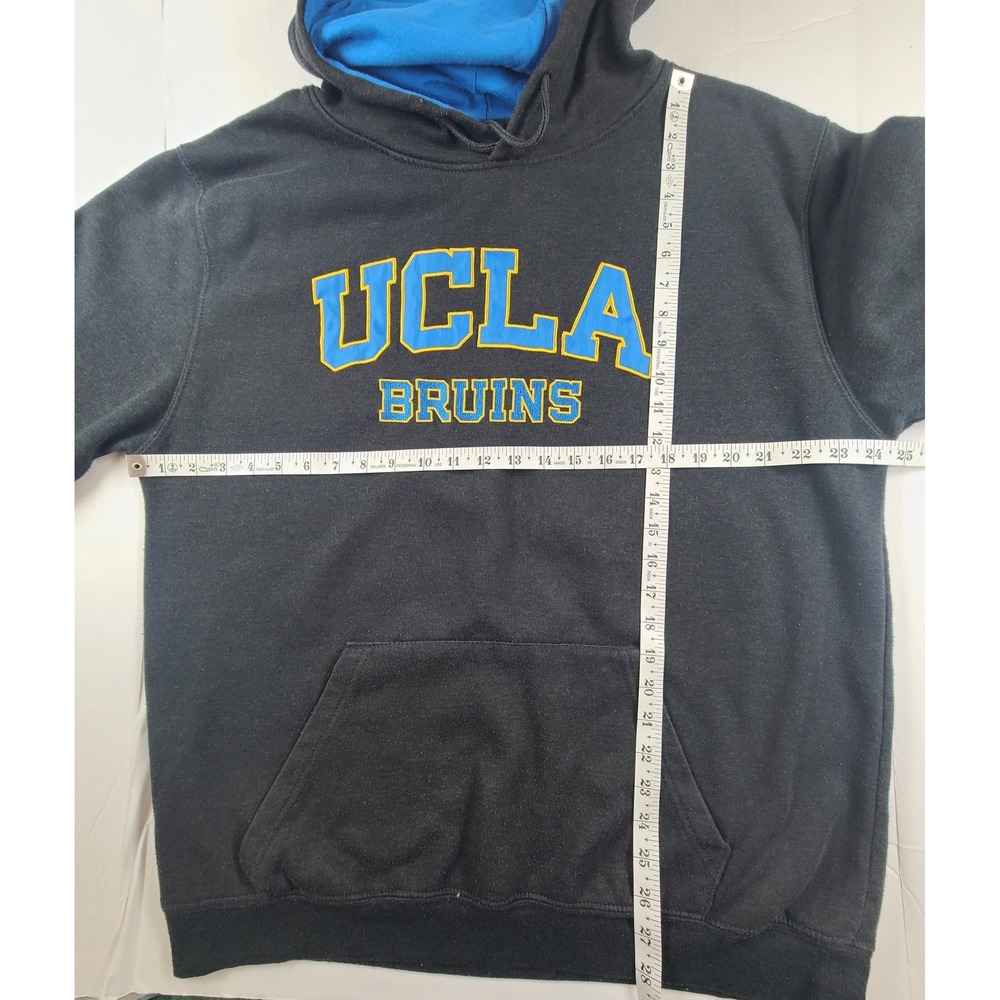 Colosseum UCLA Bruins Mens XL Hoodie Black Blue Pullover Basketball Team NCAA - Picture 3 of 5